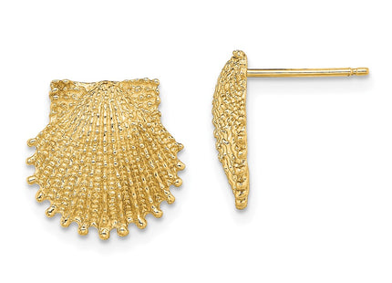 14k Yellow Gold Earrings Style TE767 - Classique Jewelry Inc.