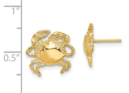 14k Yellow Gold Earrings Style TE770 - Classique Jewelry Inc.