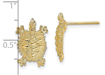 14k Yellow Gold Earrings Style TE774 - Classique Jewelry Inc.