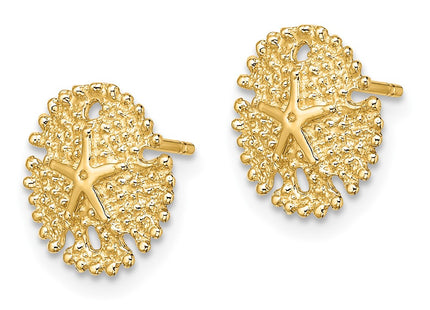 14k Yellow Gold Earrings Style TE776 - Classique Jewelry Inc.