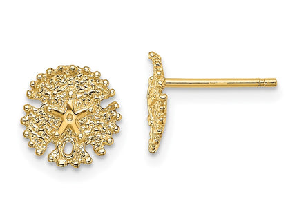 14K gold earrings