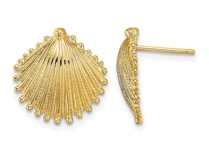 14K gold earrings