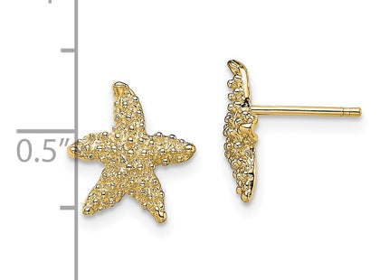 14k Yellow Gold Earrings Style TE783 - Classique Jewelry Inc.