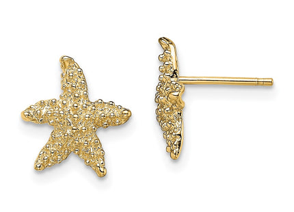 14k Yellow Gold Earrings Style TE783 - Classique Jewelry Inc.