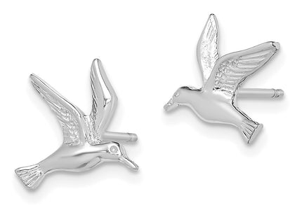 14k White Gold Earrings Style TE791W - Classique Jewelry Inc.