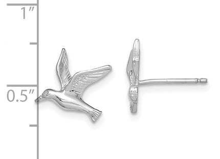 14k White Gold Earrings Style TE791W - Classique Jewelry Inc.