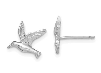 14k White Gold Earrings Style TE791W - Classique Jewelry Inc.