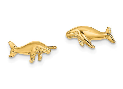 14k Yellow Gold Earrings Style TE792 - Classique Jewelry Inc.