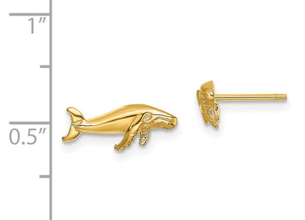 14k Yellow Gold Earrings Style TE792 - Classique Jewelry Inc.