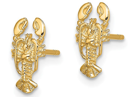 14k Yellow Gold Earrings Style TE795 - Classique Jewelry Inc.