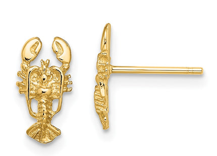 14k Yellow Gold Earrings Style TE795 - Classique Jewelry Inc.