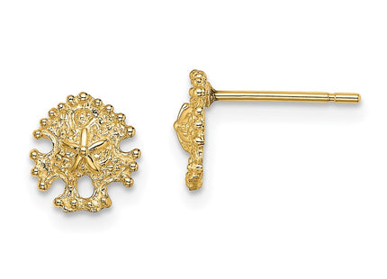 14k Yellow Gold Earrings Style TE803 - Classique Jewelry Inc.