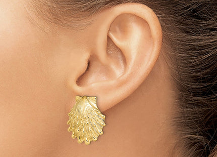 14k Yellow Gold Earrings Style TE810 - Classique Jewelry Inc.