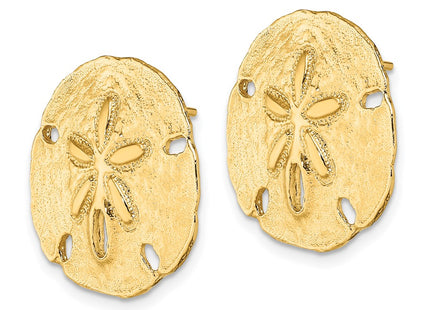 14k Yellow Gold Earrings Style TE814 - Classique Jewelry Inc.
