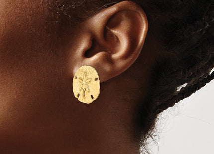 14k Yellow Gold Earrings Style TE814 - Classique Jewelry Inc.