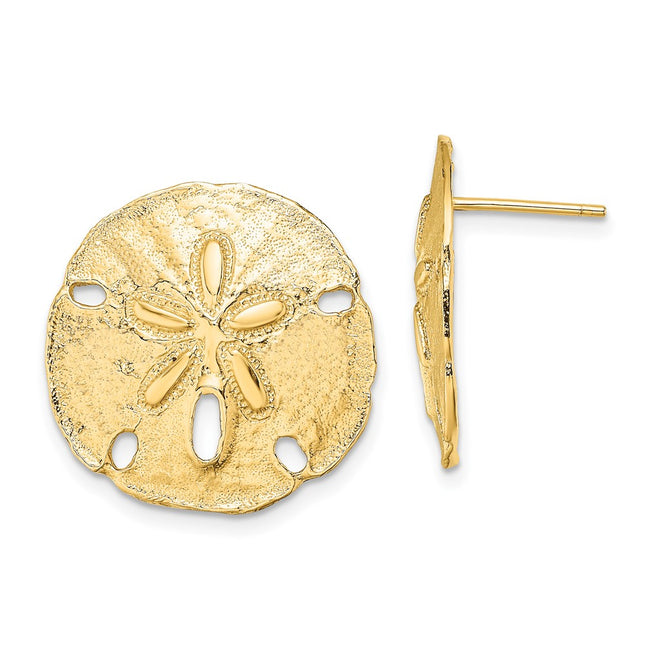 14k Yellow Gold Earrings Style TE814 - Classique Jewelry Inc.