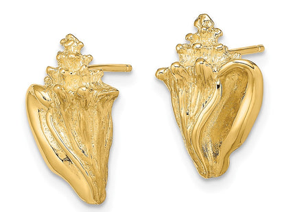 14k Yellow Gold Earrings Style TE815 - Classique Jewelry Inc.