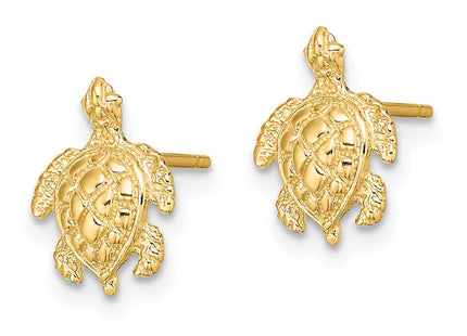 14k Yellow Gold Earrings Style TE828 - Classique Jewelry Inc.