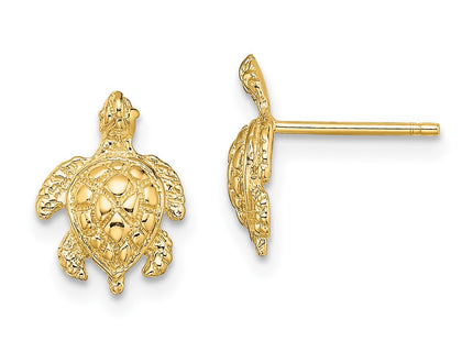 14k Yellow Gold Earrings Style TE828 - Classique Jewelry Inc.