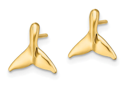 14k Yellow Gold Earrings Style TE838 - Classique Jewelry Inc.