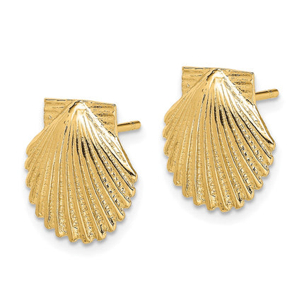 14k Yellow Gold Earrings Style TE839 - Classique Jewelry Inc.