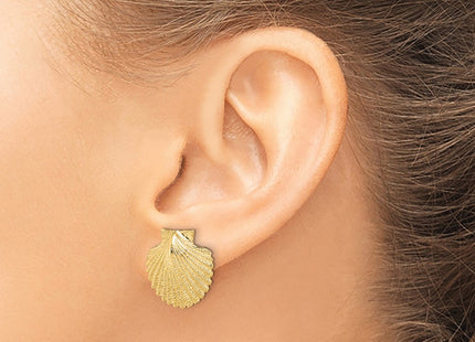 14k Yellow Gold Earrings Style TE840 - Classique Jewelry Inc.