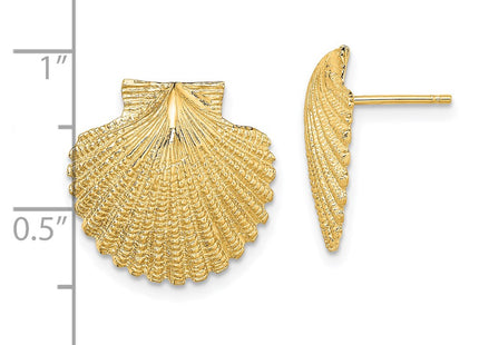 14k Yellow Gold Earrings Style TE840 - Classique Jewelry Inc.