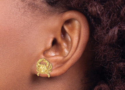 14k Yellow Gold Earrings Style TE841 - Classique Jewelry Inc.