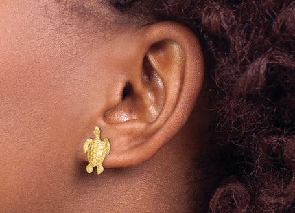 14k Yellow Gold Earrings Style TE862 - Classique Jewelry Inc.