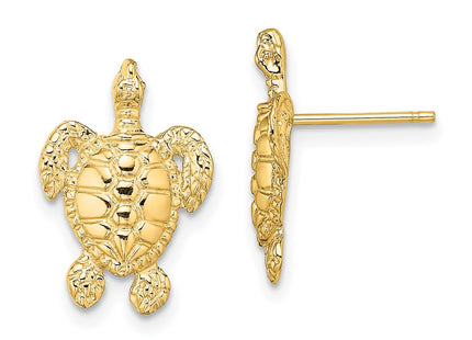 14k Yellow Gold Earrings Style TE862 - Classique Jewelry Inc.