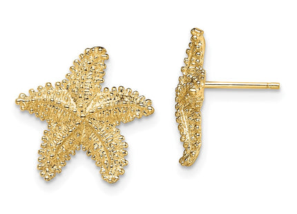 14k Yellow Gold Earrings Style TE868 - Classique Jewelry Inc.