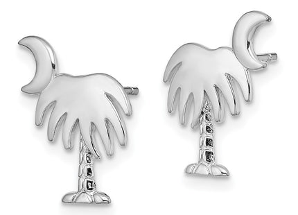 14k White Gold Earrings Style TE870W - Classique Jewelry Inc.