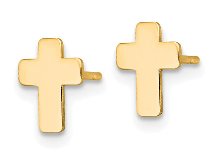 14k Yellow Gold Earrings Style TE977 - Classique Jewelry Inc.