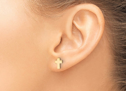 14k Yellow Gold Earrings Style TE977 - Classique Jewelry Inc.