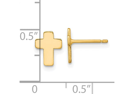 14k Yellow Gold Earrings Style TE977 - Classique Jewelry Inc.