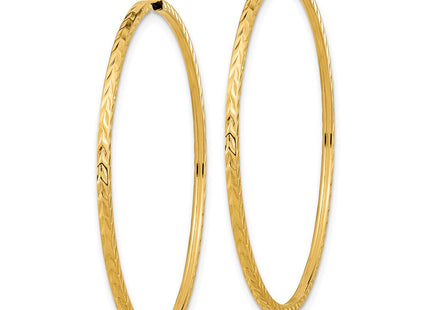 14k Yellow Gold Earrings Style TF1000 - Classique Jewelry Inc.
