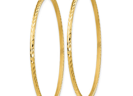 14k Yellow Gold Earrings Style TF1001 - Classique Jewelry Inc.