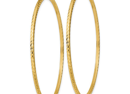 14k Yellow Gold Earrings Style TF1002 - Classique Jewelry Inc.