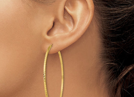 14k Yellow Gold Earrings Style TF1002 - Classique Jewelry Inc.