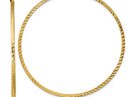 14k Yellow Gold Earrings Style TF1002 - Classique Jewelry Inc.