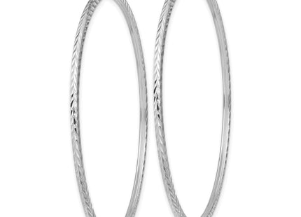 14k White Gold Earrings Style TF1002W - Classique Jewelry Inc.