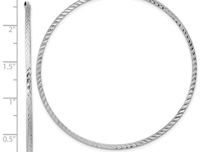14k White Gold Earrings Style TF1002W - Classique Jewelry Inc.