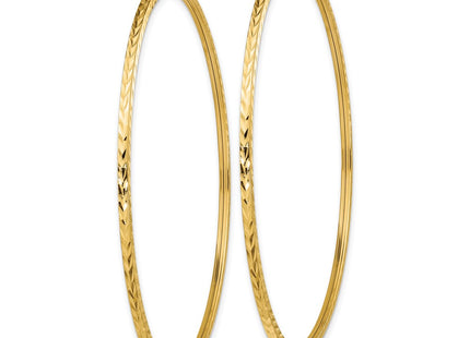 14k Yellow Gold Earrings Style TF1003 - Classique Jewelry Inc.