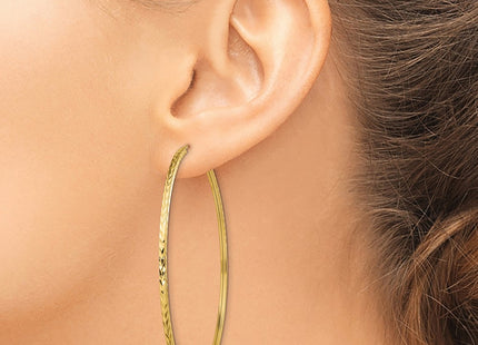 14k Yellow Gold Earrings Style TF1003 - Classique Jewelry Inc.