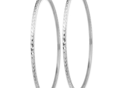 14k White Gold Earrings Style TF1003W - Classique Jewelry Inc.