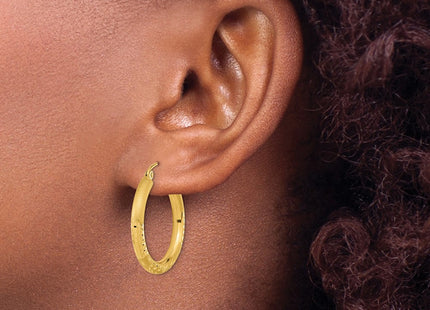 14k Yellow Gold Earrings Style TF1043 - Classique Jewelry Inc.