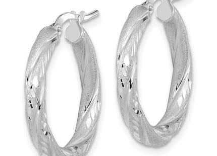 14k White Gold Earrings Style TF1050W - Classique Jewelry Inc.