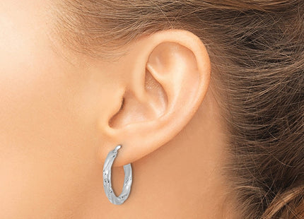 14k White Gold Earrings Style TF1050W - Classique Jewelry Inc.