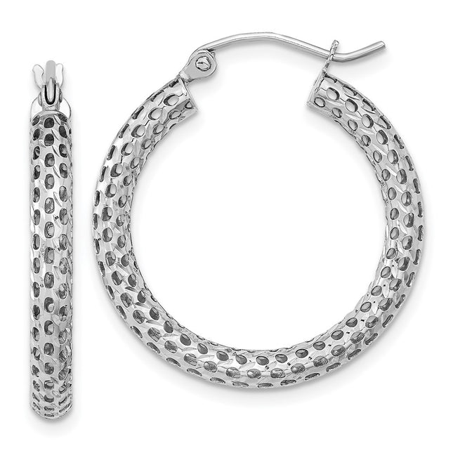 14k White Gold Earrings Style TF1052 - Classique Jewelry Inc.