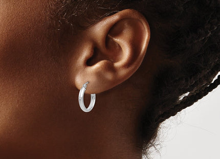 14k White Gold Earrings Style TF106 - Classique Jewelry Inc.